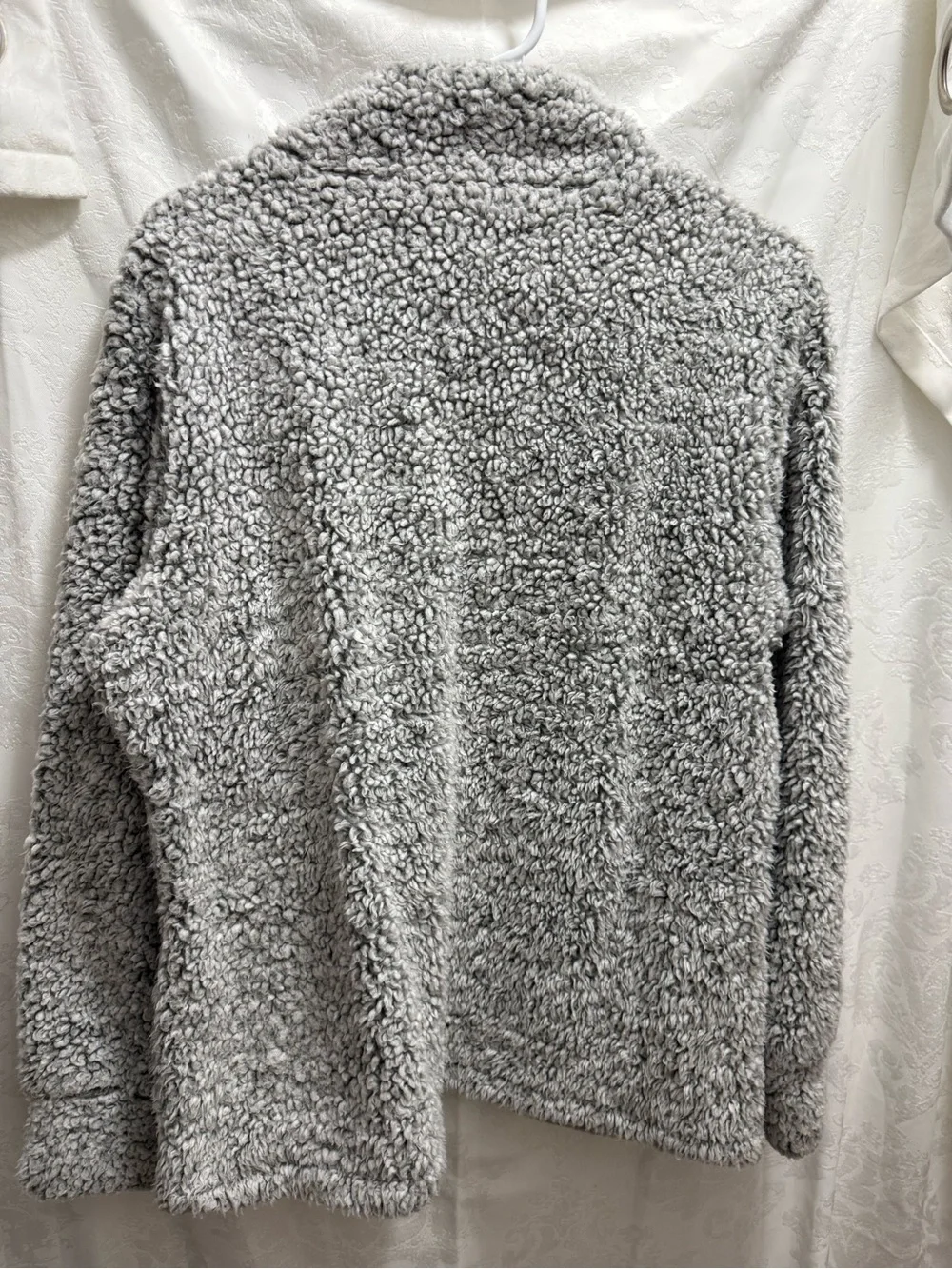 Weatherproof cozy sherpa